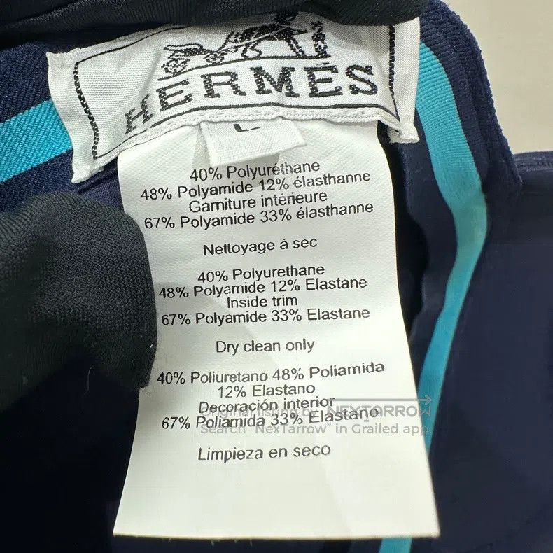 Hermes Hermes size L Embossed logo baseball cap Size ONE SIZE - 5 Thumbnail
