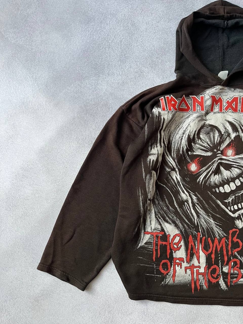 Iron Maiden 1982 Iron Maiden The Number Of The Beast Hoodie M Size US M / EU 48-50 / 2 - 2 Thumbnail