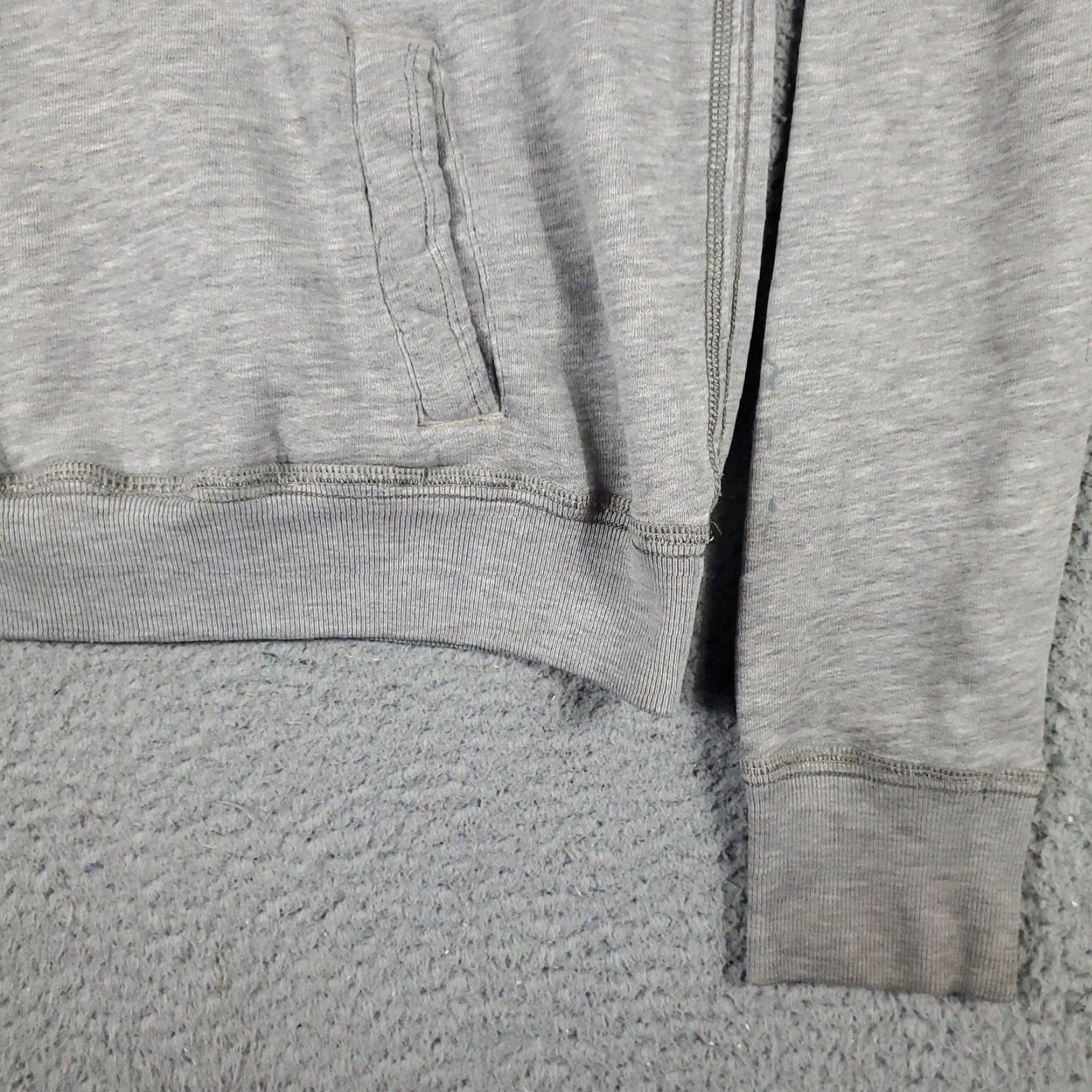 Abercrombie & Fitch Abercrombie & Fitch Hoodie Womens Medium Gray Cotton Blend Pullover Sweatshirt Size M / US 6-8 / IT 42-44 - 5 Thumbnail