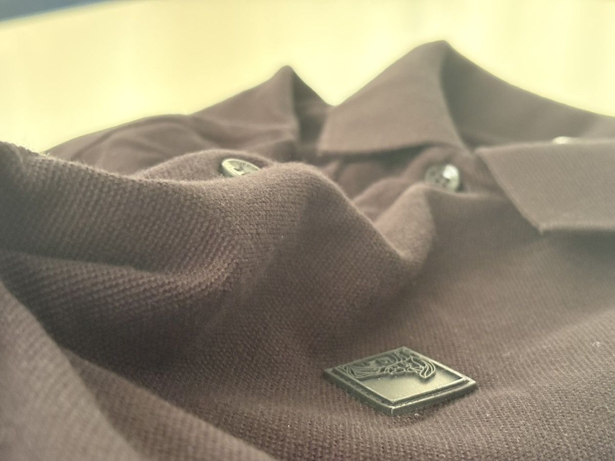 Versace Jeans Couture Versace Collection Long Sleeve Polo — Black — Slim Fit Size US M / EU 48-50 / 2 - 5 Thumbnail