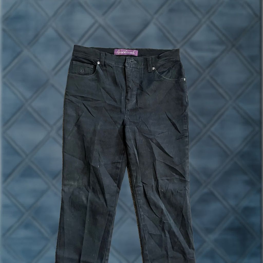 Gloria Vanderbilt VINTAGE Gloria Vanderbilt Jeans Amanda Denim Black 6P Women’s Jeans Amanda Straight Size 6P Girls? Size 28" / US 6 / IT 42 - 1 Thumbnail