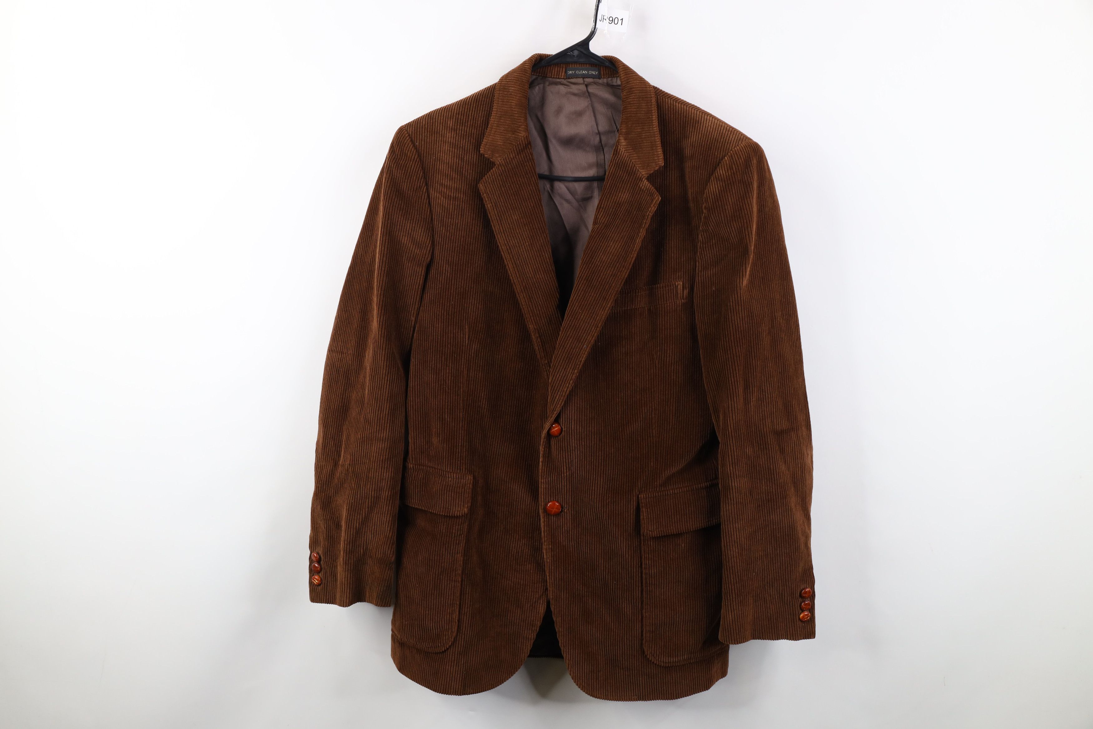 Vintage Vintage 70s Streetwear Suit Coat Blazer Jacket Brown Size US XXL / EU 58 / 5 - 1 Thumbnail