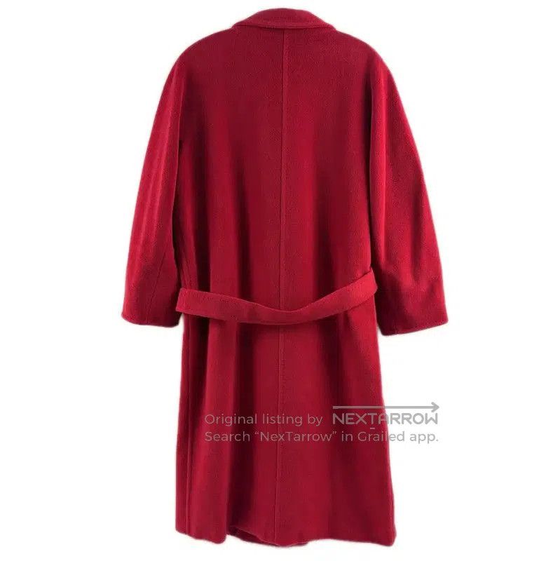 Max Mara MaxMara Red Wool Women's Coat . Size XXS / US 00 / IT 34 - 2 Thumbnail