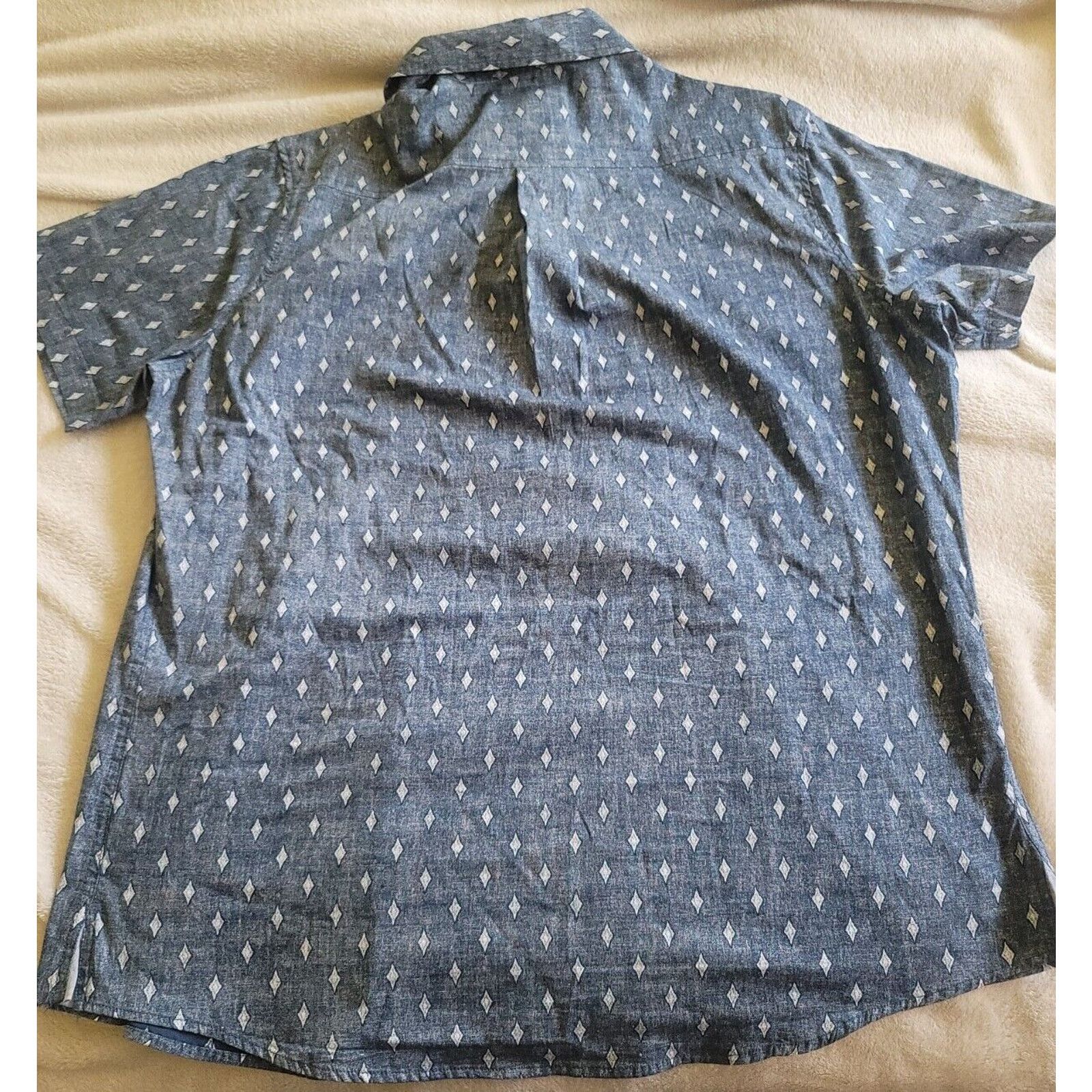 Wallin & Bros Wallin Brothers Button Down Mens XL Short Sleeve Shirt Size US XL / EU 56 / 4 - 5 Thumbnail