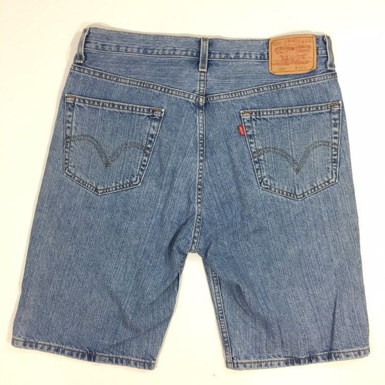 Levi's 90's Levi's 505 Blue Jean Streetwear SKATER SURFER Shorts 34 Size US 34 / EU 50 - 2 Thumbnail