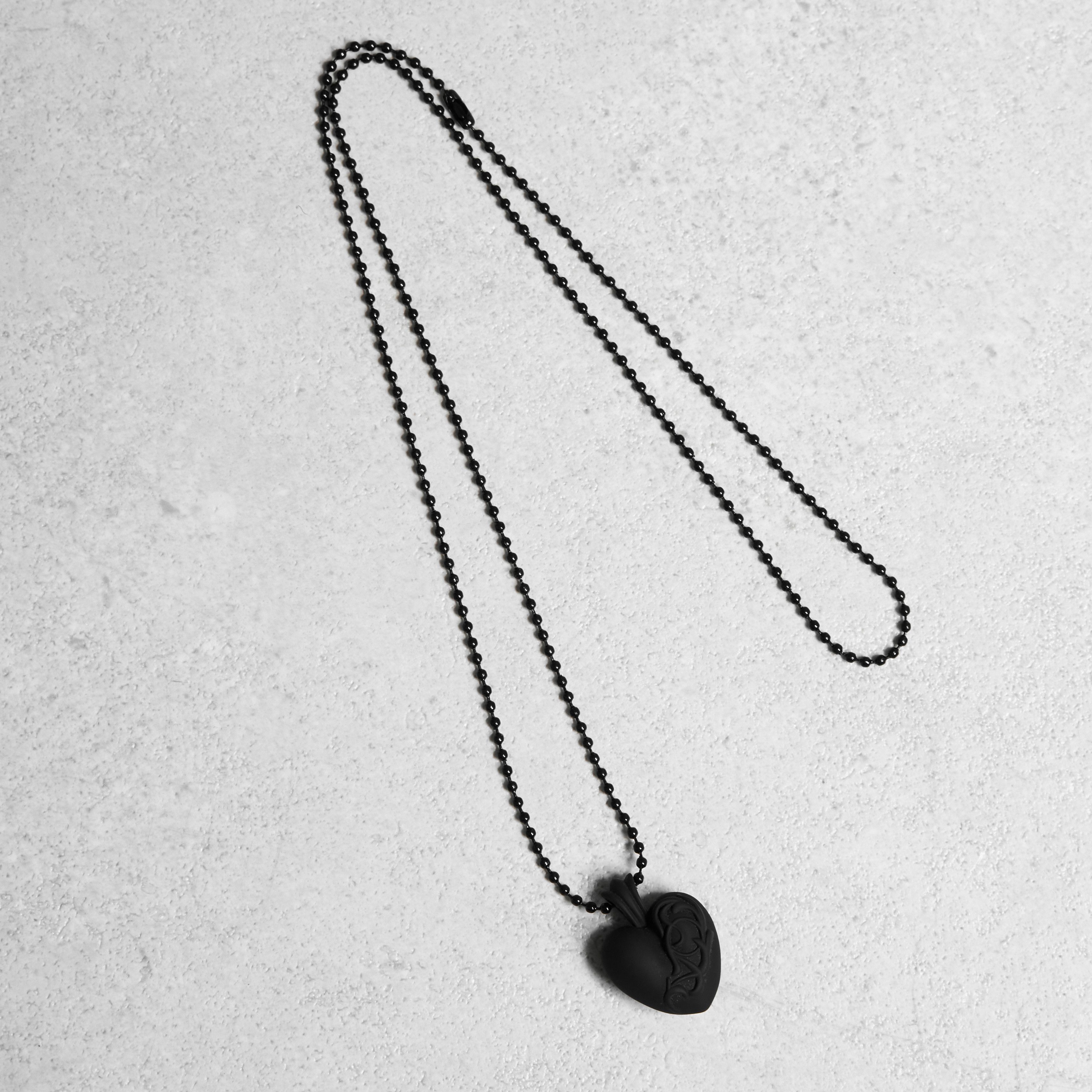 CHROME HEARTS Silicon Hearts BLACK