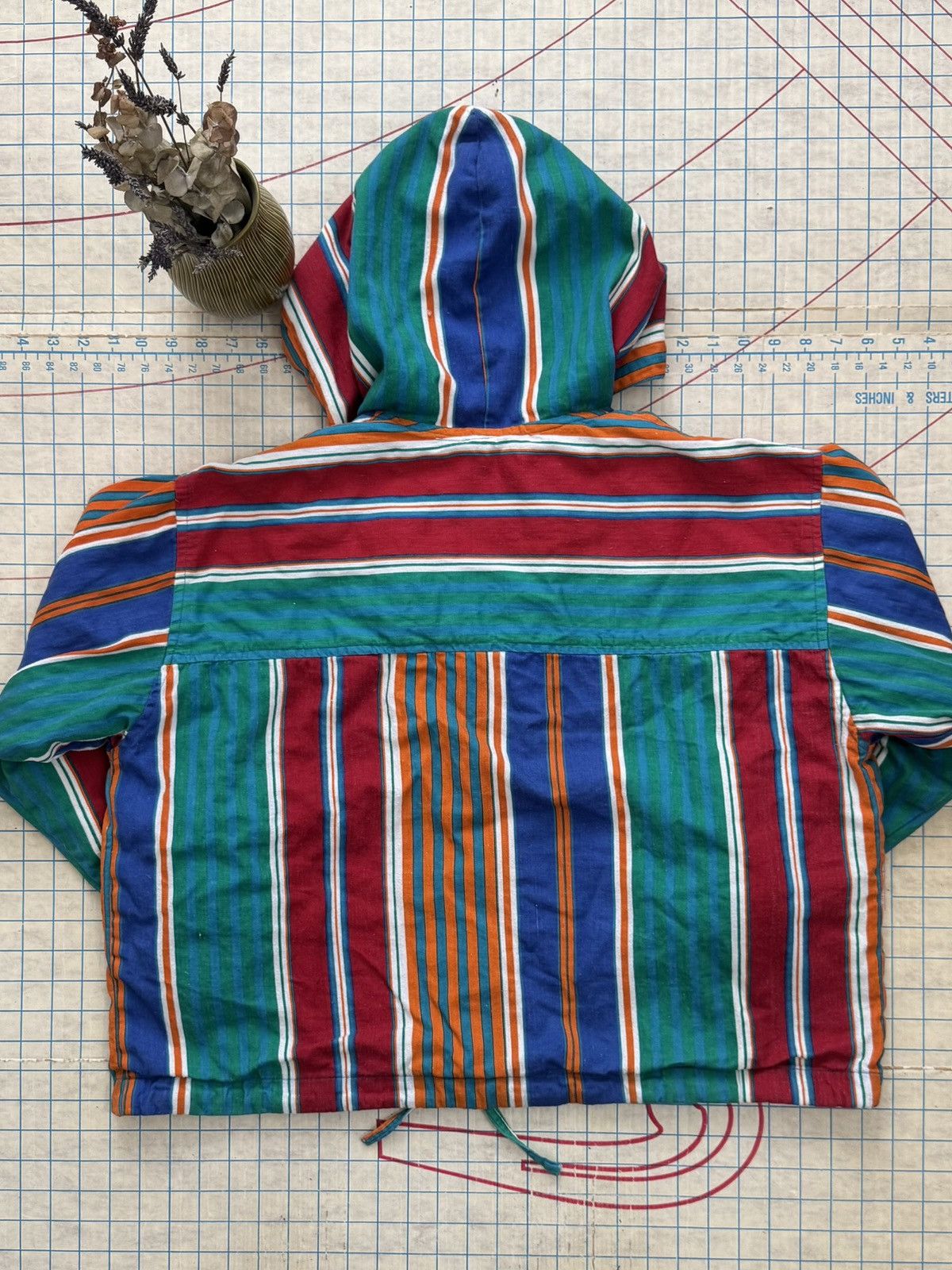 Vintage Vintage Regard! Striped Lightweight Cropped Fit Jacket Women Size M / US 6-8 / IT 42-44 - 10 Thumbnail