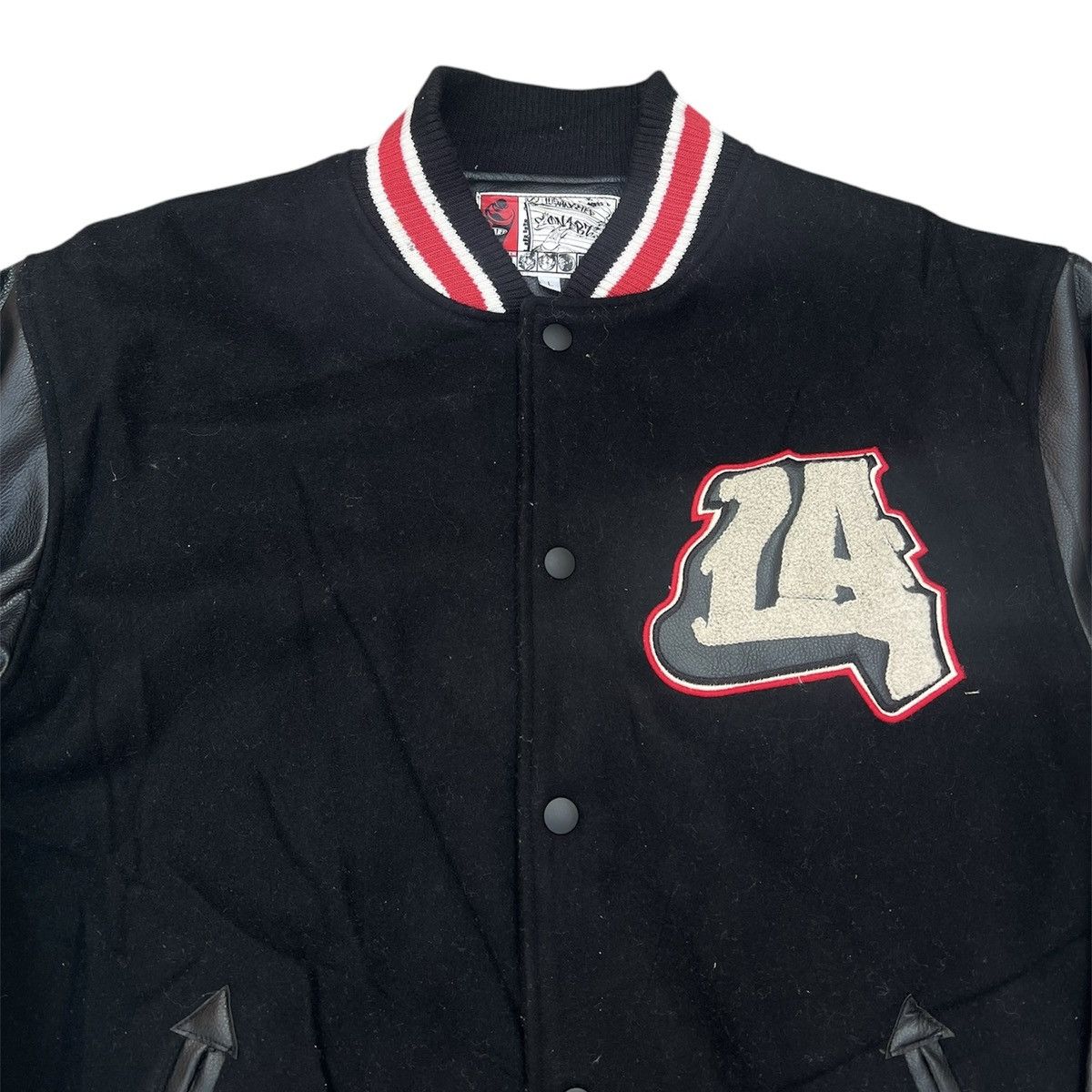Vintage Vintage Conart embroidery varsity jacket Size US L / EU 52-54 / 3 - 2 Thumbnail