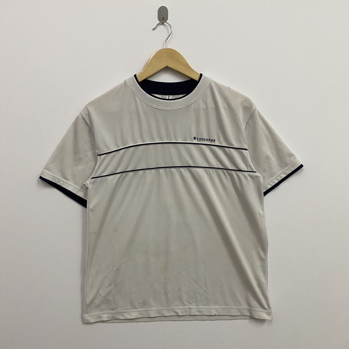 Converse Converse White Shirt Streetwear Size US M / EU 48-50 / 2 - 1 Thumbnail