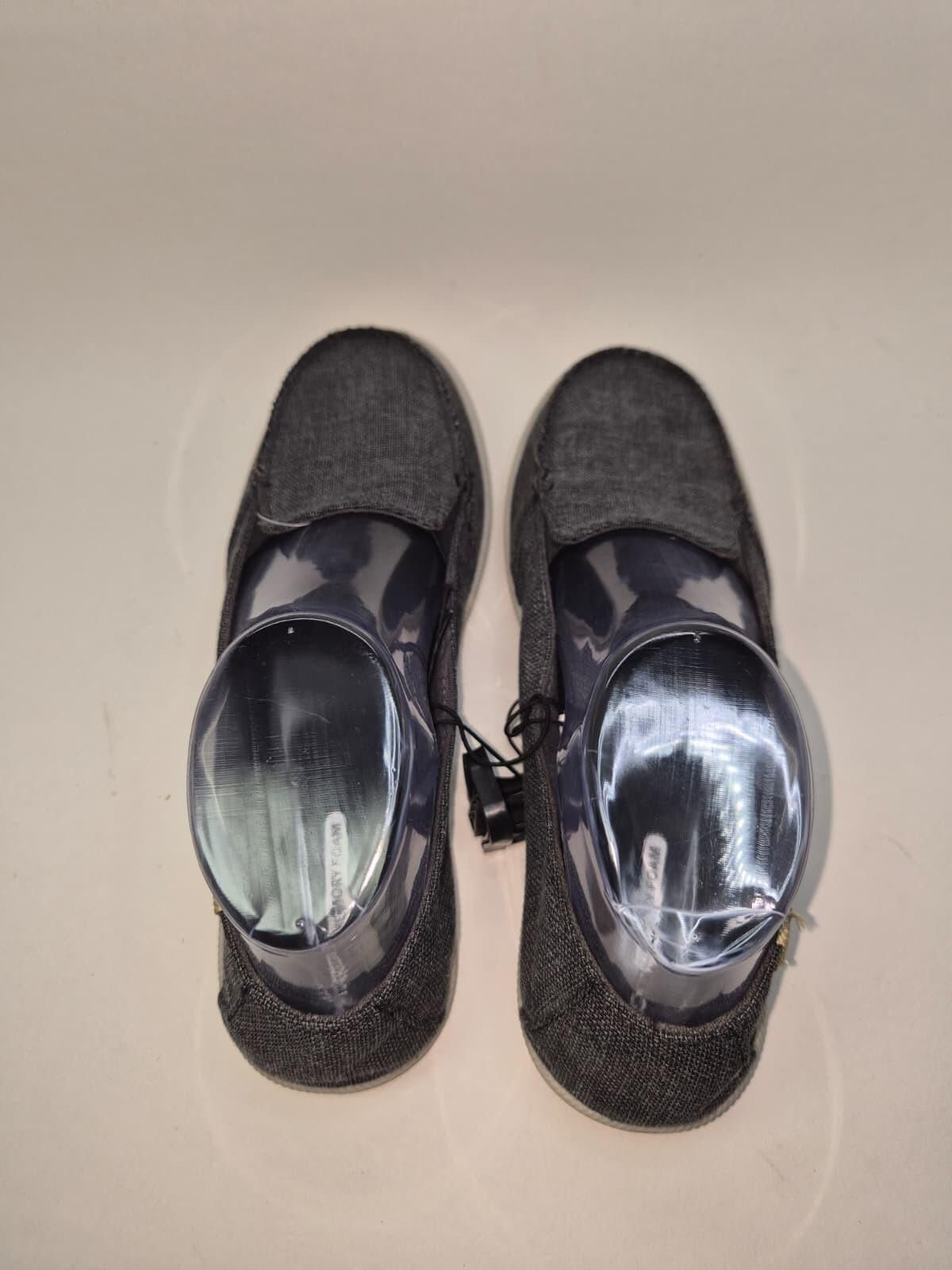 Other Time and True Women’s Size 8 Gray Canvas Slip-On Loafers NWT Size US 8 / IT 38 - 5 Thumbnail