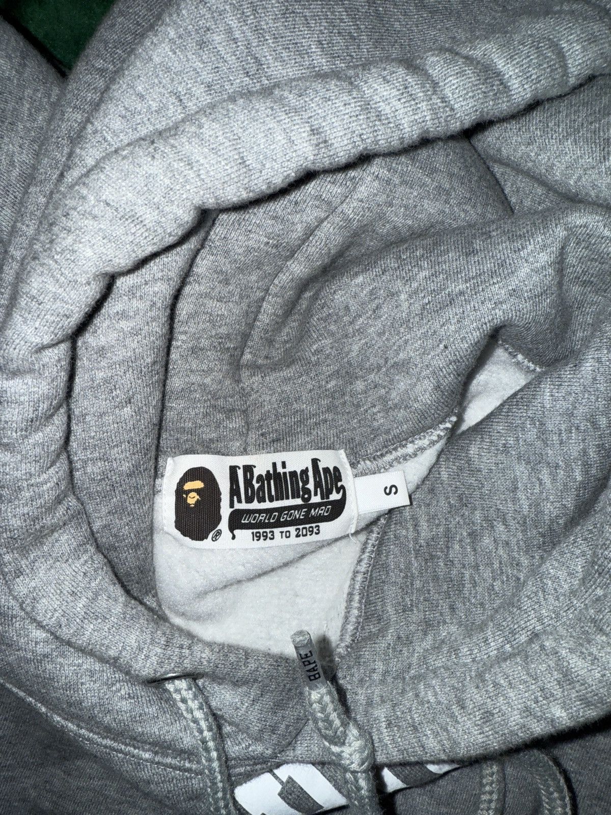 Bape Bape Grey Pullover Hoodie Size US S / EU 44-46 / 1 - 6 Thumbnail