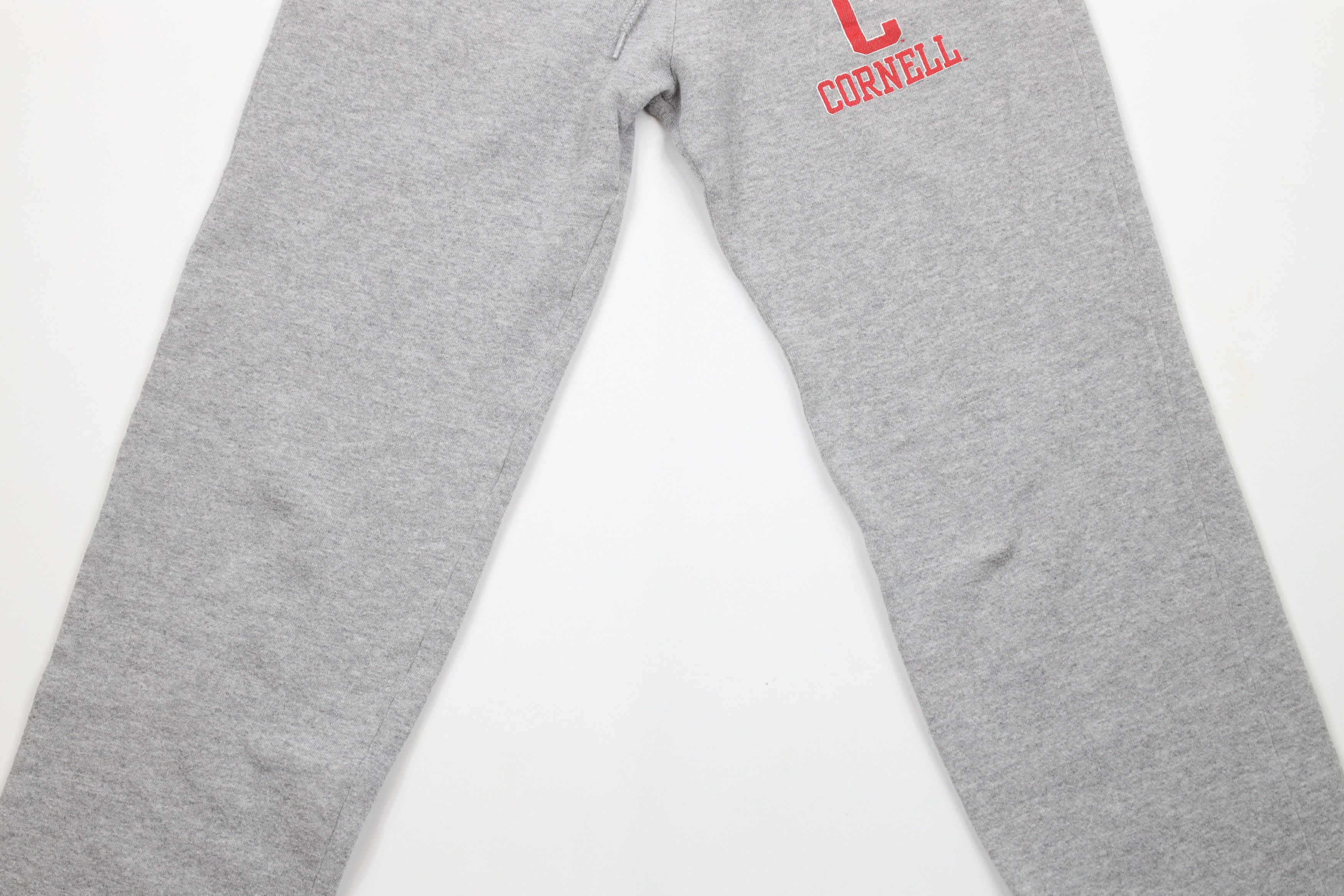 Vintage Vintage 90s Cornell University Sweatpants Heather Gray USA Size US 30 / EU 46 - 3 Thumbnail