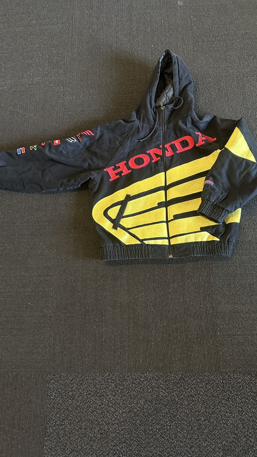 Fox Racing × Honda × Supreme Supreme Honda Fox racing Puffy zipup jacket Size US M / EU 48-50 / 2 - 2 Thumbnail
