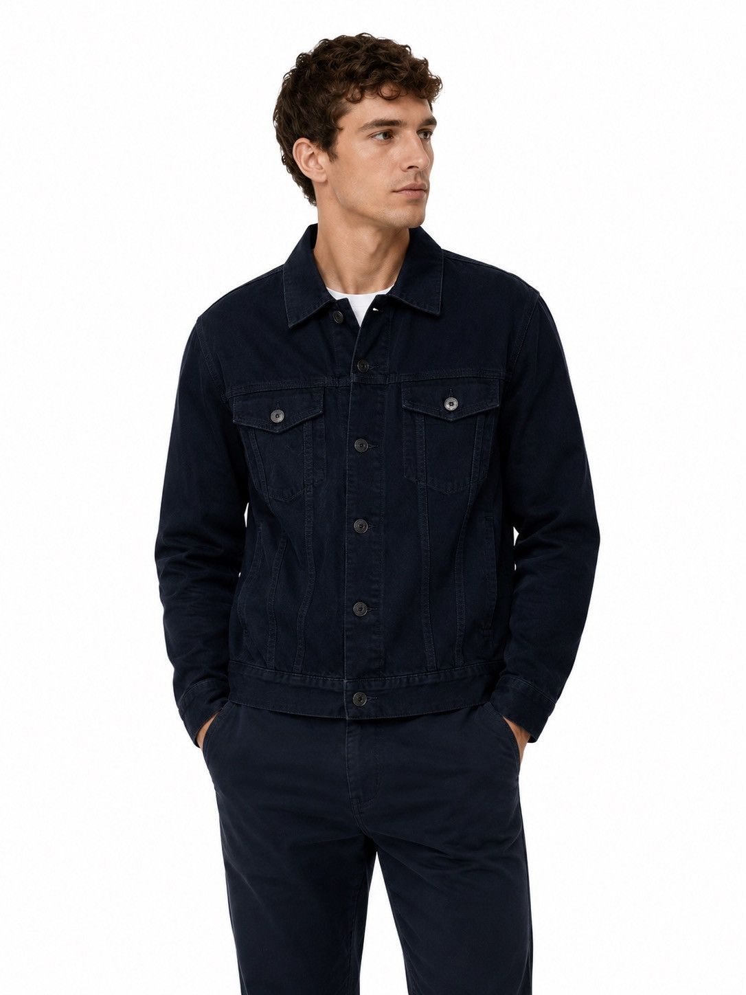 Allsaints Allsaints Denim Jacket Size M Size US M / EU 48-50 / 2 - 1 Thumbnail