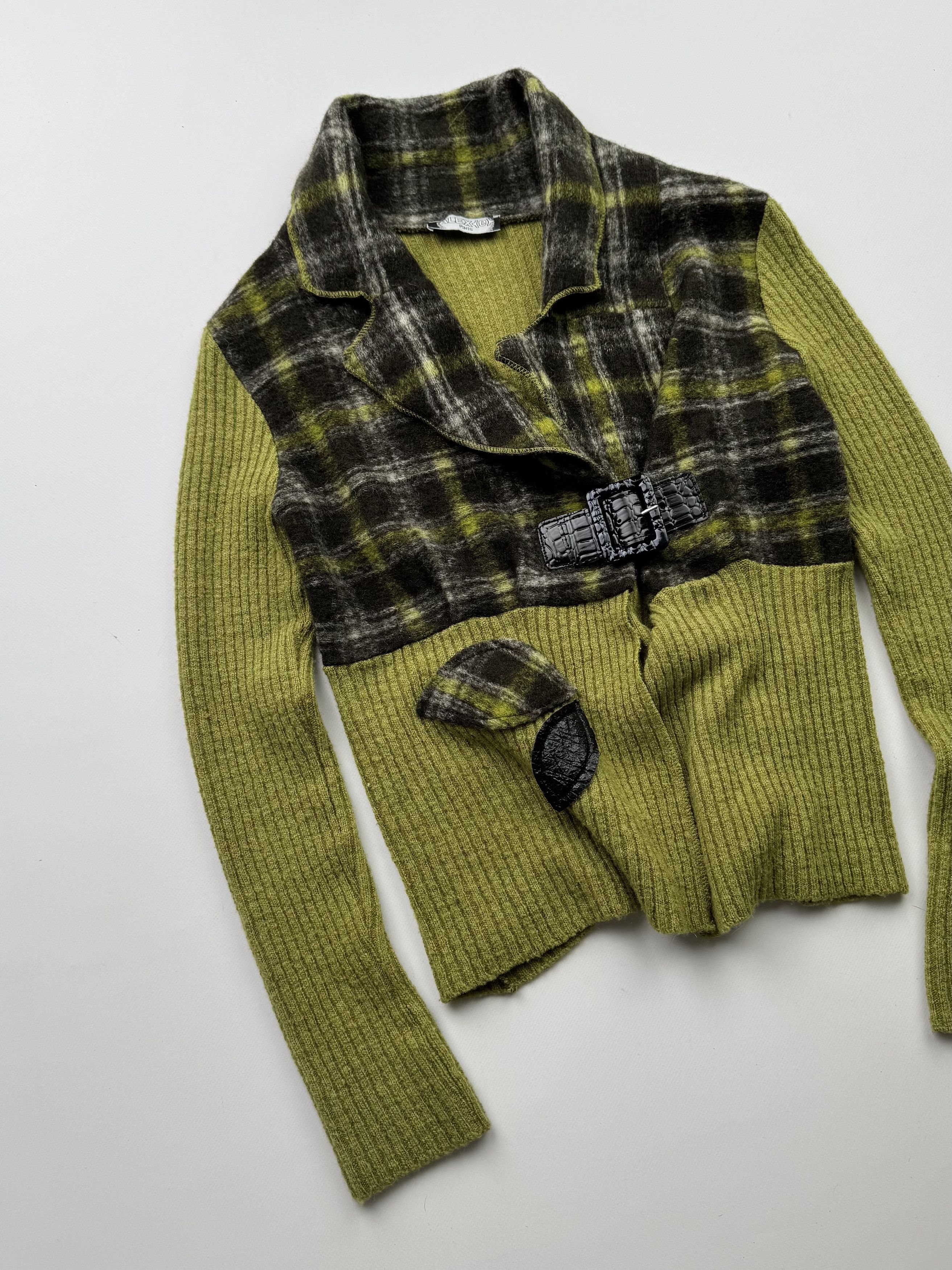 Japanese Brand Vintage Cropped Sweater B770(V146)E2 Size M / US 6-8 / IT 42-44 - 2 Thumbnail