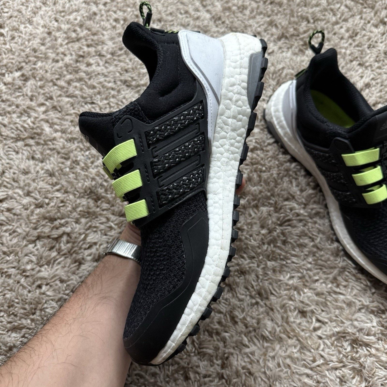 Adidas Adidas UltraBoost 1.0 ATR Black Running Shoes Sneakers Size US 9 / IT 39 - 9 Thumbnail