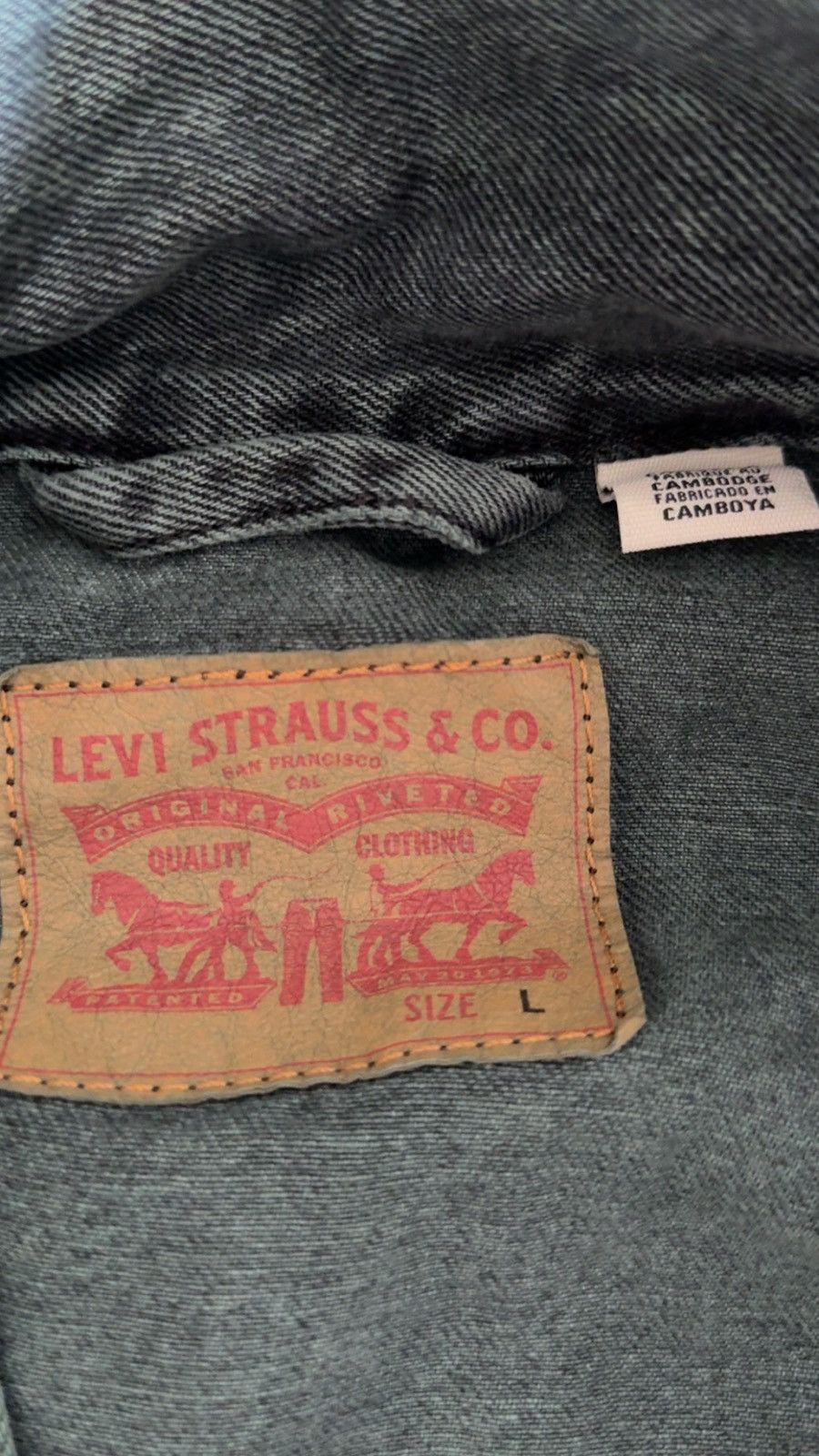 Levi's Green Levis denim jacket Large Size US L / EU 52-54 / 3 - 2 Thumbnail