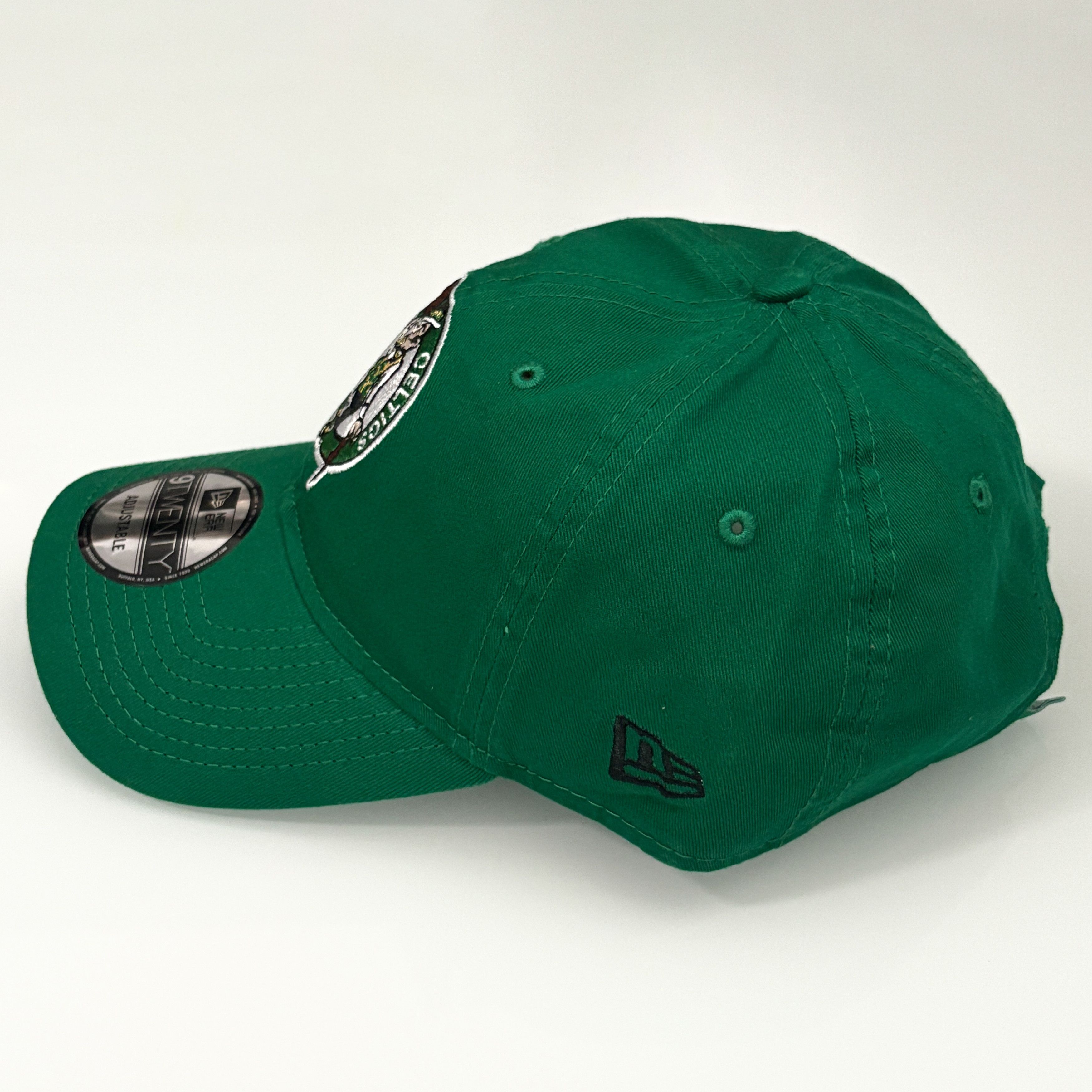 New Era New Era Boston Celtics 9TWENTY Core Classic 20 Strapback Hat Size ONE SIZE - 2 Thumbnail