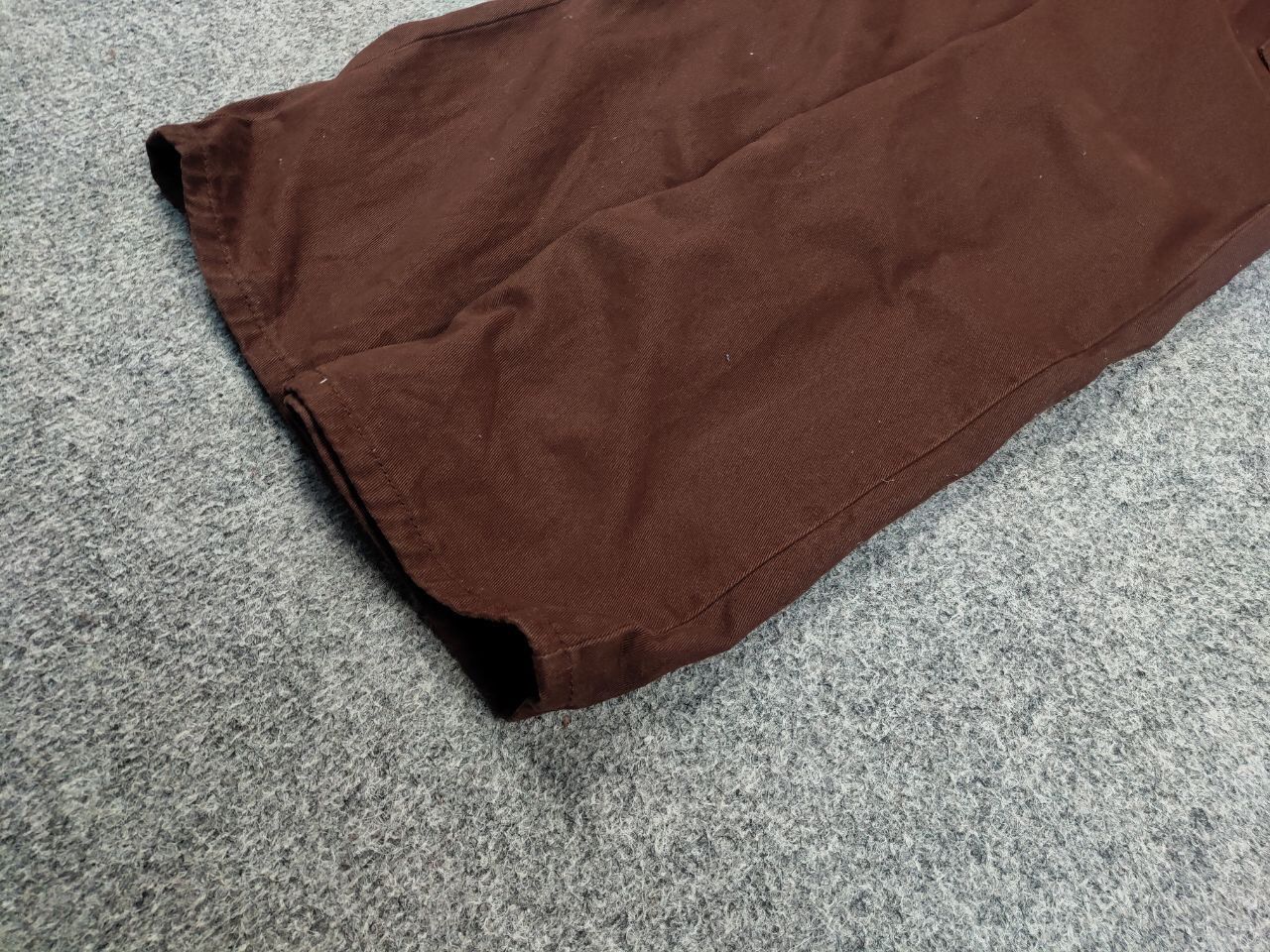 Japanese Brand Vintage 90's Japanese Brown Beggy Cargo Pants Y2K Hype Style Size US 30 / EU 46 - 6 Thumbnail