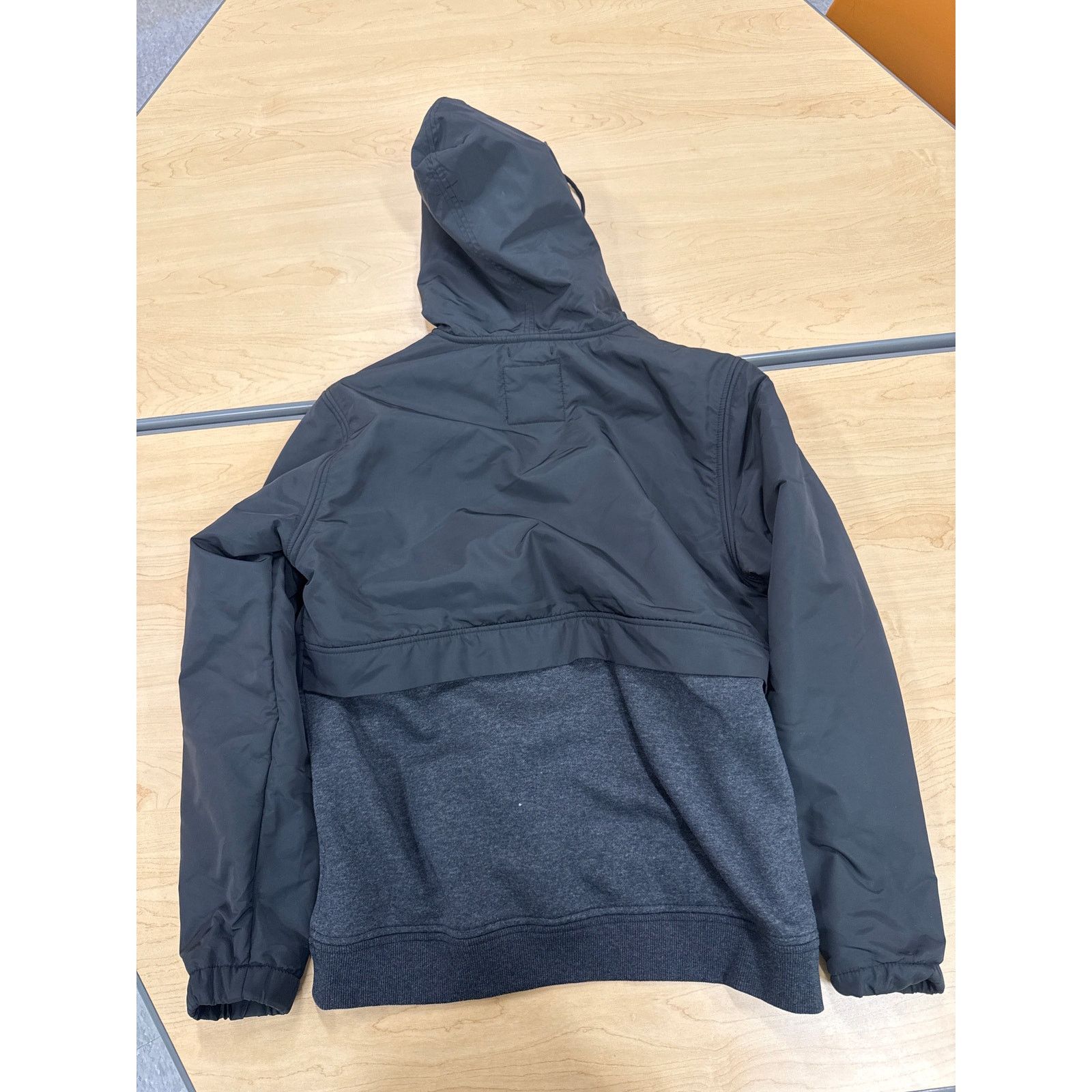 RVCA RVCA Anorak Hoodie Jacket Black / Charcoal Men’s Large Size US L / EU 52-54 / 3 - 2 Thumbnail