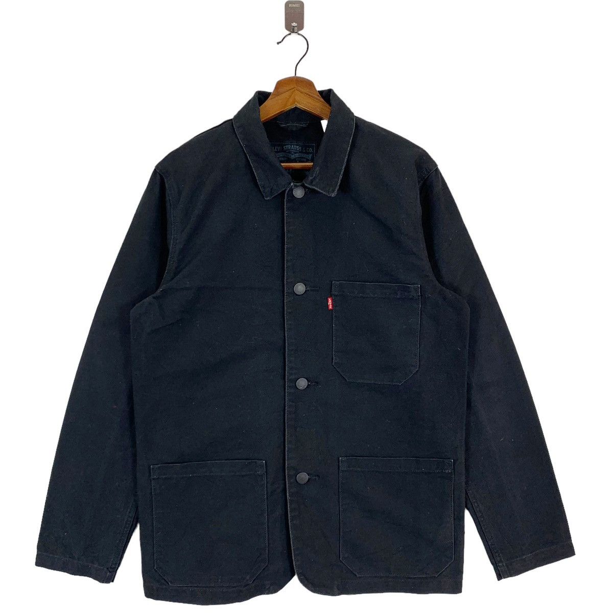 Levi's VINTAGE LEVIS DENIM WORKERS CHORE JACKET Size US M / EU 48-50 / 2 - 1 Thumbnail