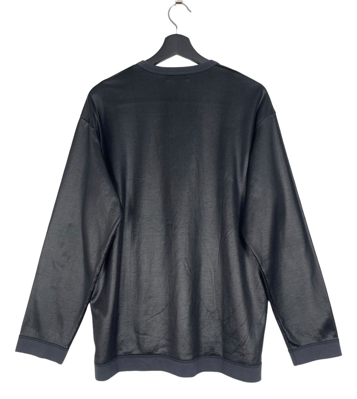 Yohji Yamamoto Vintage Yohji Yamamoto Hybrid Long Sleeve Shirt Size US L / EU 52-54 / 3 - 2 Thumbnail