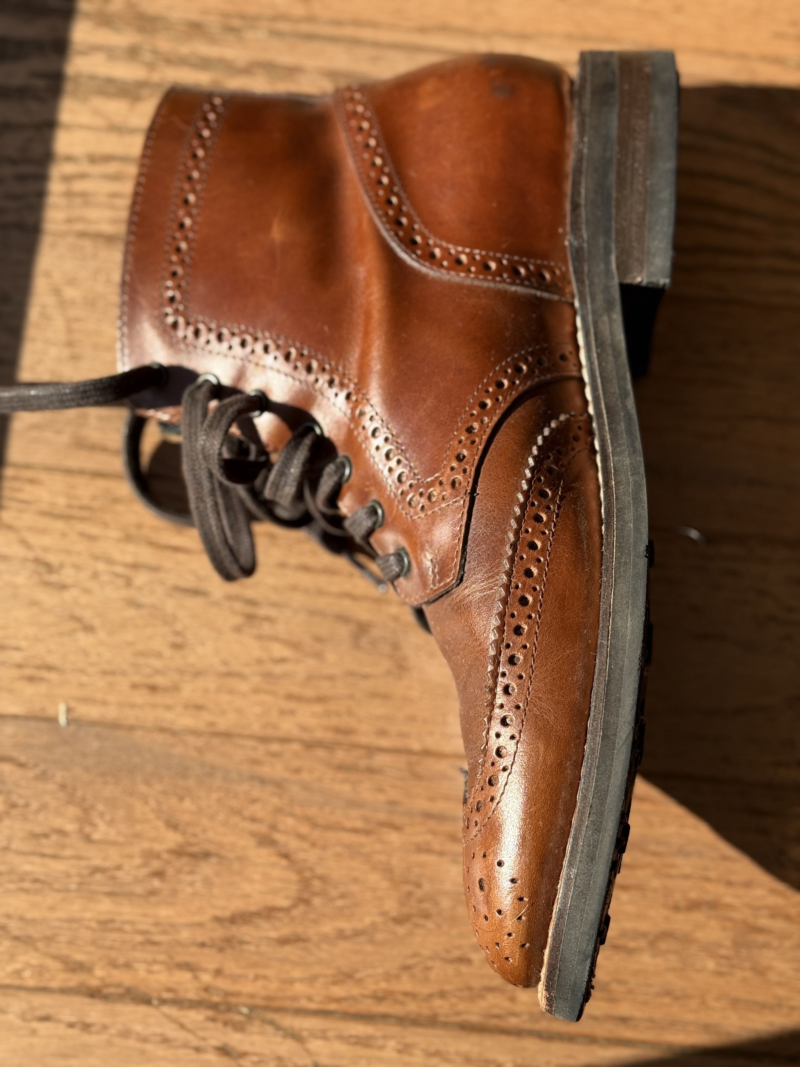Thursday Boot Company Wingtip Boots Size US 8 / EU 41 - 3 Thumbnail