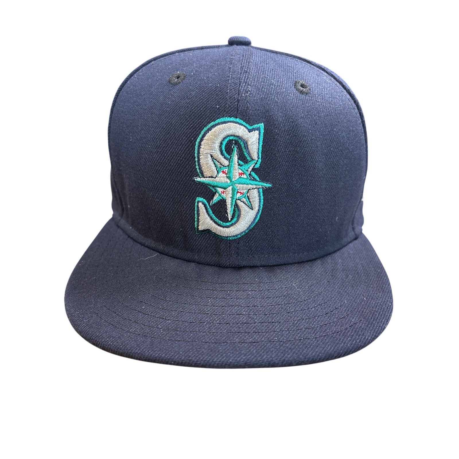 New Era Seattle Mariners Hat New Era 7 1/4 AC MLB 59Fifty exclusive Size ONE SIZE - 2 Thumbnail