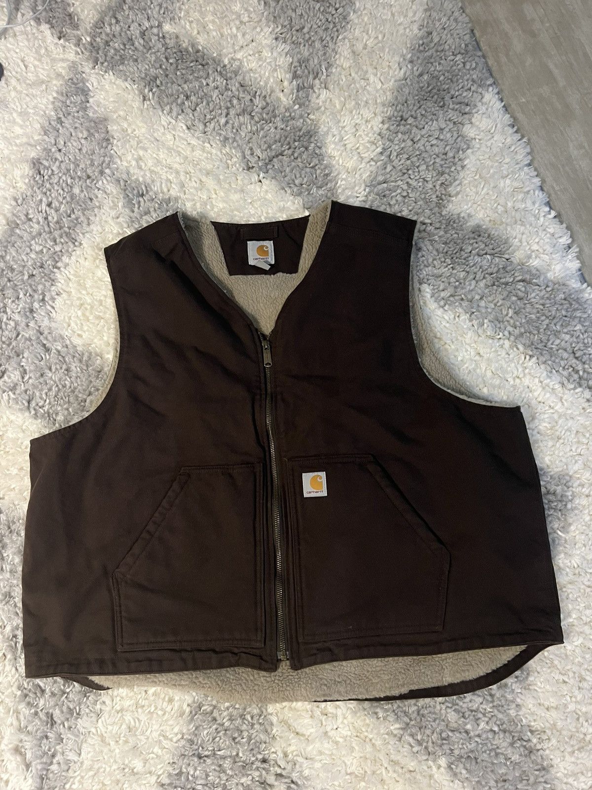 Carhartt Carhartt Fleece Lined Vest | Grailed