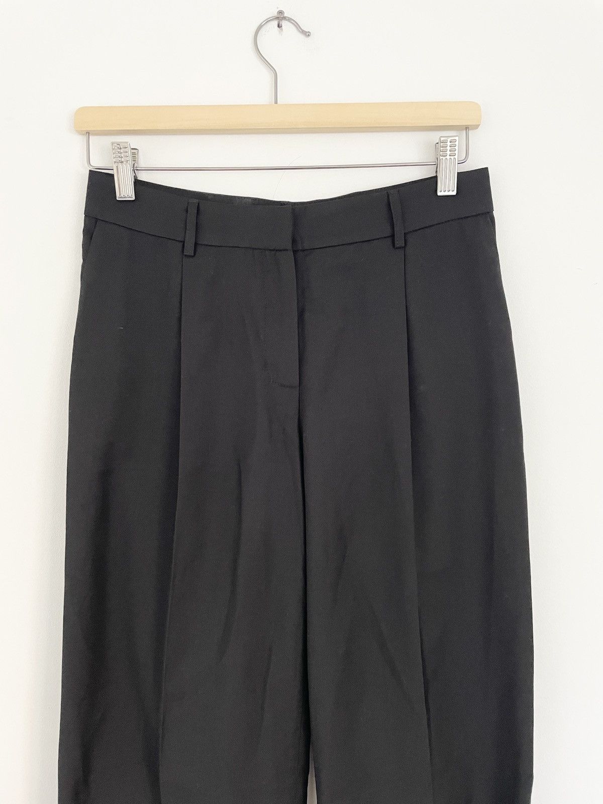 Other Bazilika Pleated Low Waist Trousers 34 XS RRP €330 Size 26" / US 2 / IT 38 - 6 Thumbnail