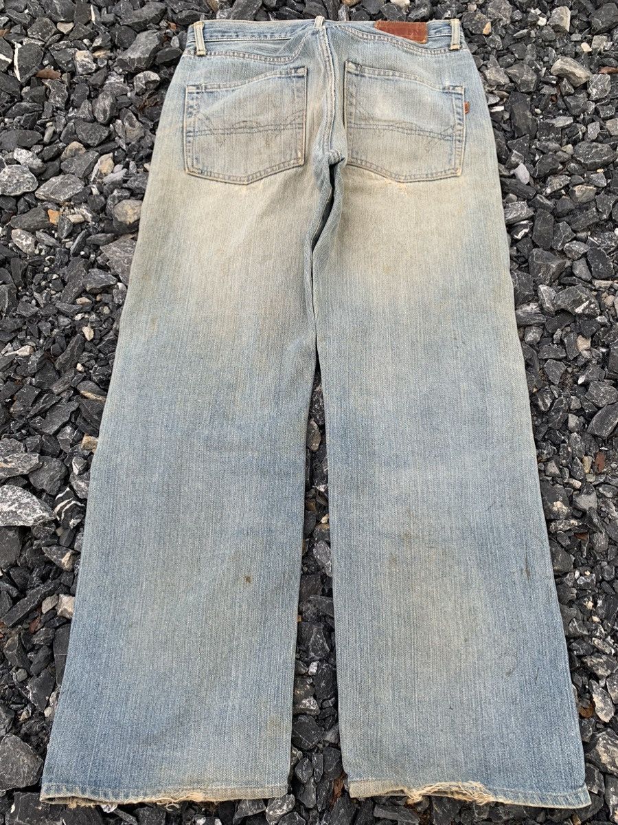 Kapital VINTAGE EDWIN 505 SELVEDGE FADED RUSTY DISTRESSED DENIM Size US 31 - 2 Thumbnail