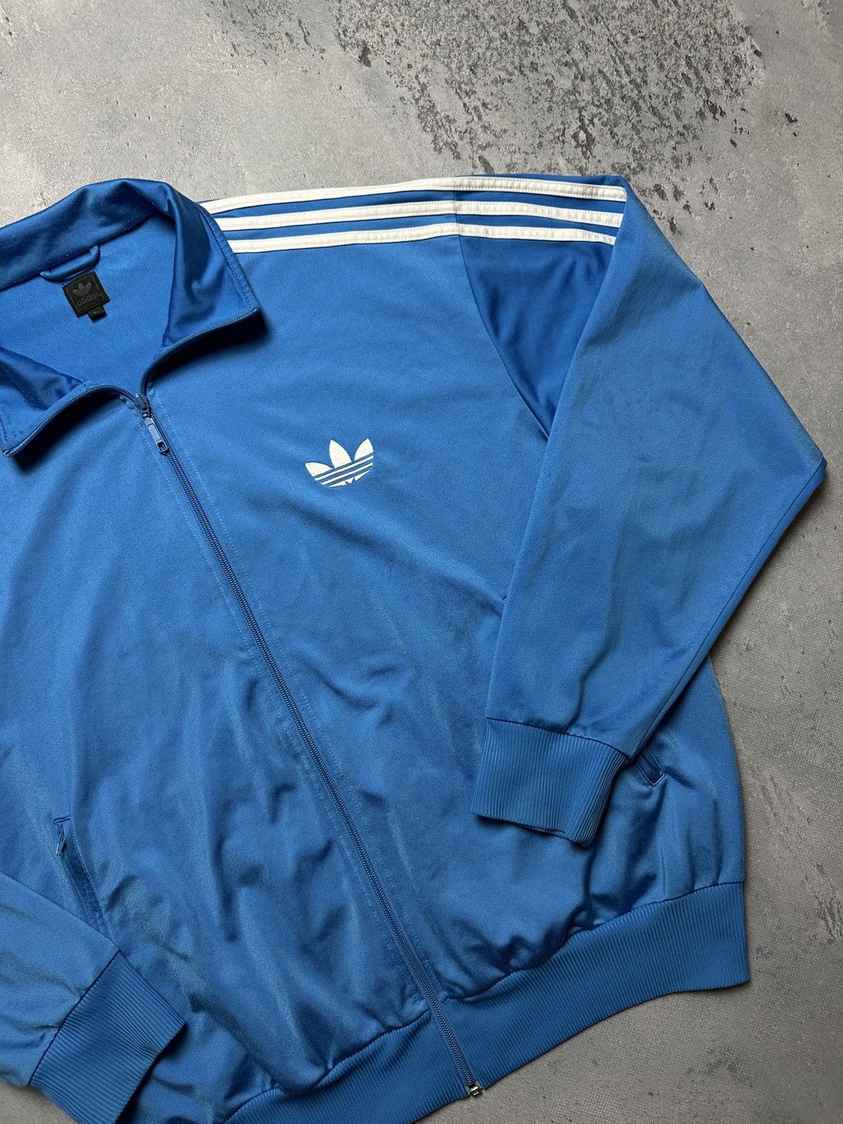 Adidas Vintage y2k Adidas Stripes Olympic Track Jacket Hype 90s 00s Size US XL / EU 56 / 4 - 4 Thumbnail