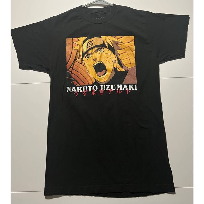 Cartoon Network Vintage Naruto Uzumaki Anime Black T-Shirt - 2007 | Grailed