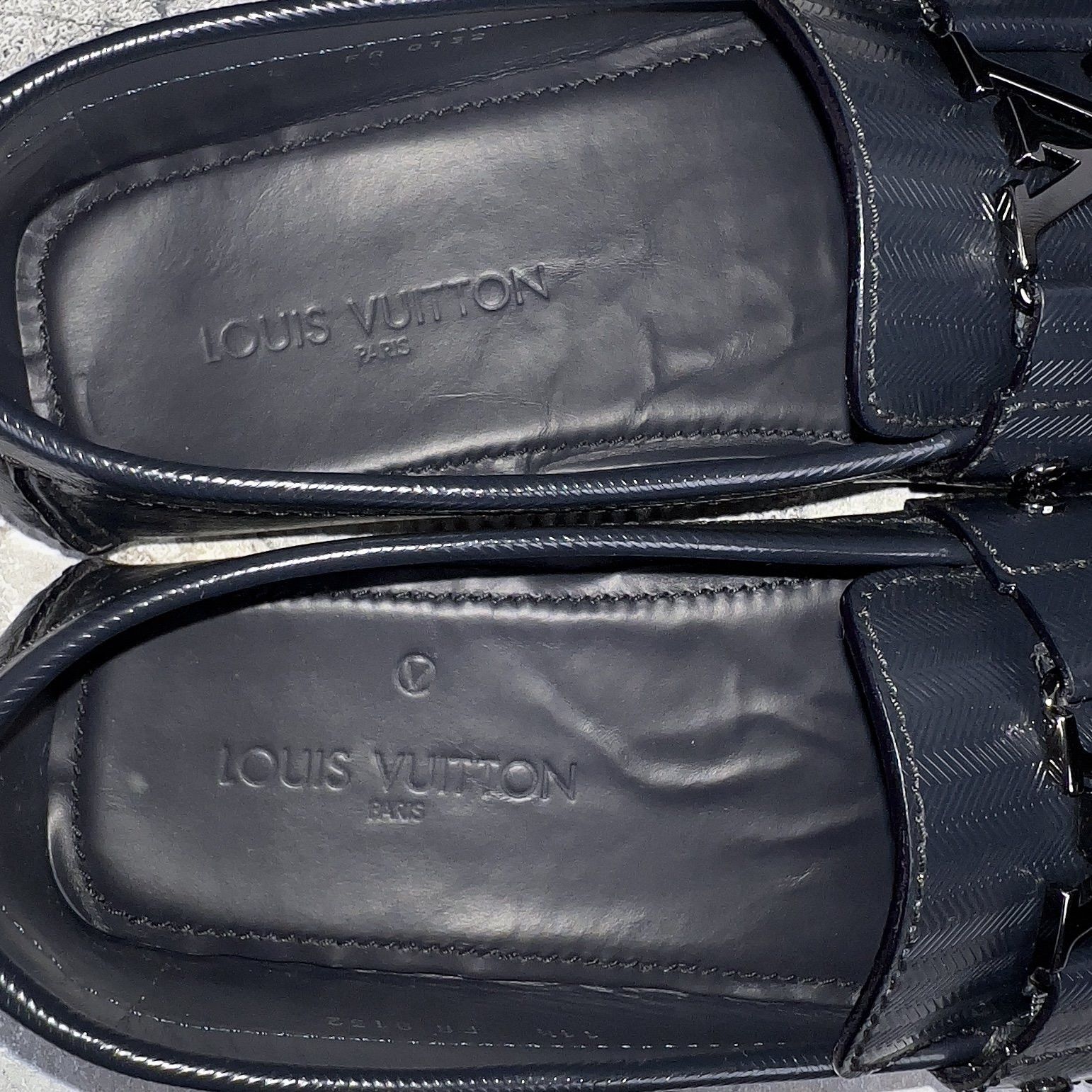 Louis Vuitton Louis Vuitton Monte Carlo Moccasins Glazed Leather Size US 12.5 / EU 45-46 - 12 Thumbnail