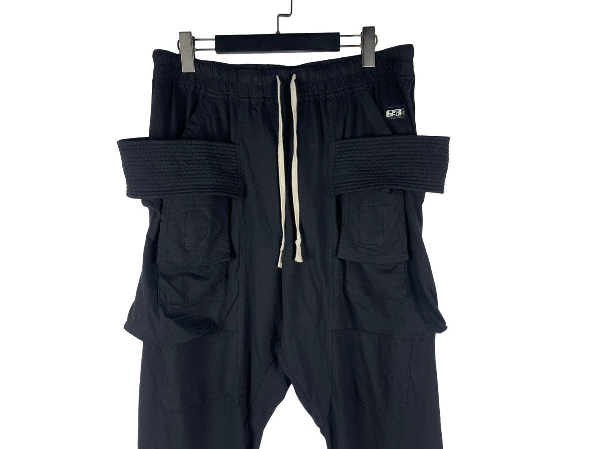 Rick Owens Drkshdw Rick Owens Drkshdw Drawstring Creatch Cargo Pants SS21 Size US 34 / EU 50 - 3 Thumbnail