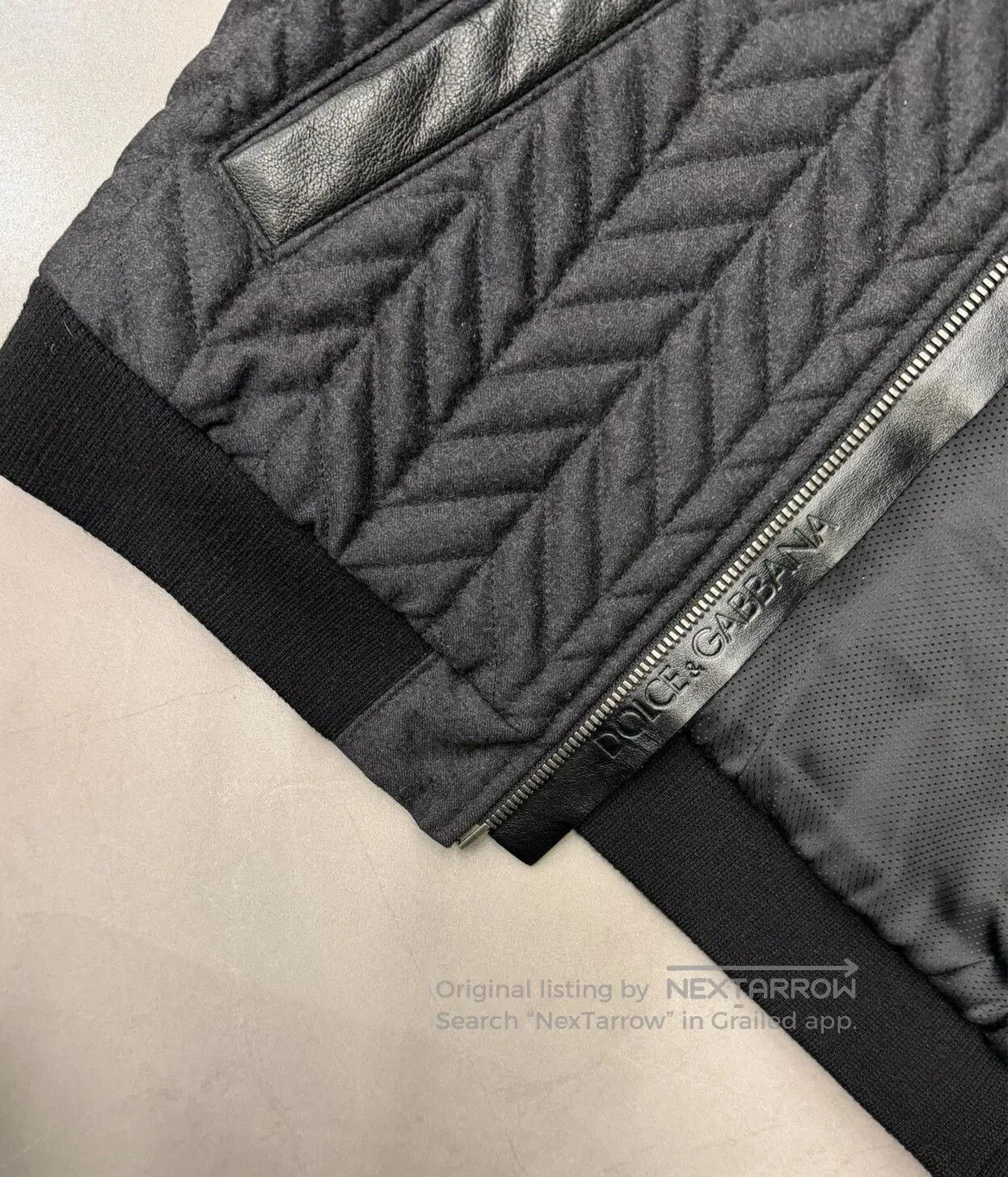 Dolce & Gabbana Dolce & Gabbana Lambskin Patchwork Leather Jacket. Size US S / EU 44-46 / 1 - 7 Thumbnail