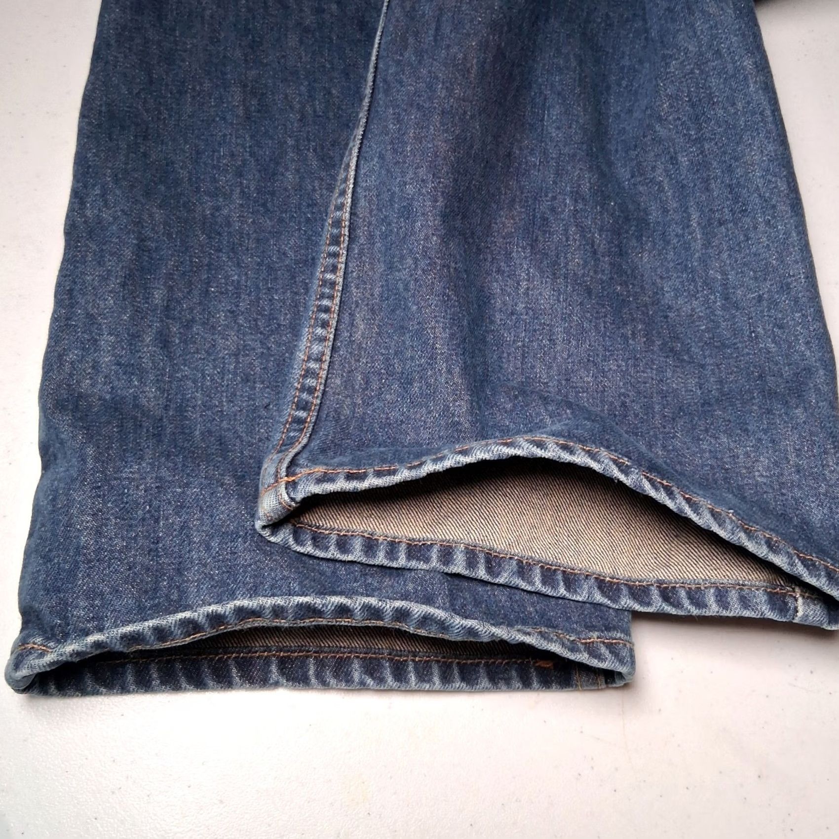 Gap VINTAGE Gap Jeans Women 14 Bootcut Ankle Button Fly Blue Denim READ Casual 5-Pocket 28Inseam Modern Y2K Style Womens Size 36" / US 14 / IT 50 - 7 Thumbnail
