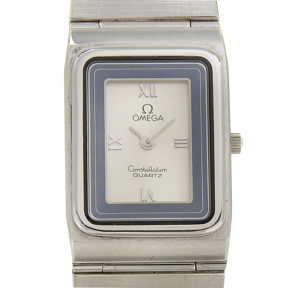 Omega Omega Omega Constellation Stainless Steel Watch Metal Quartz DUTY FREE for USA Size ONE SIZE - 1 Thumbnail