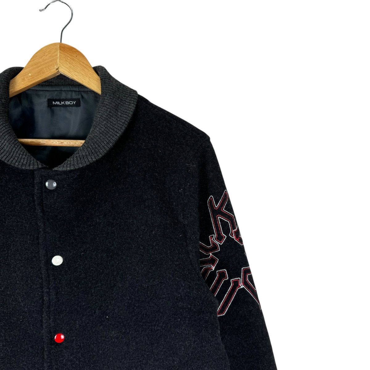 Japanese Brand ❄️MILK BOY JAPAN VARSITY JACKET Size US M / EU 48-50 / 2 - 4 Thumbnail