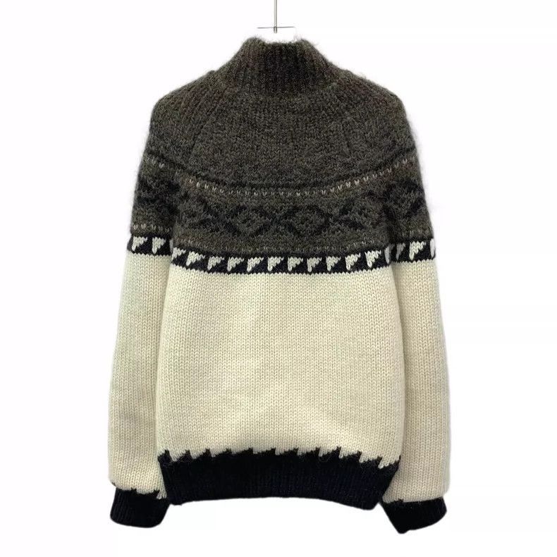 Other Saint Laurent Wool Blend Zip Knit Jacket-2507 Size US S / EU 44-46 / 1 - 8 Thumbnail