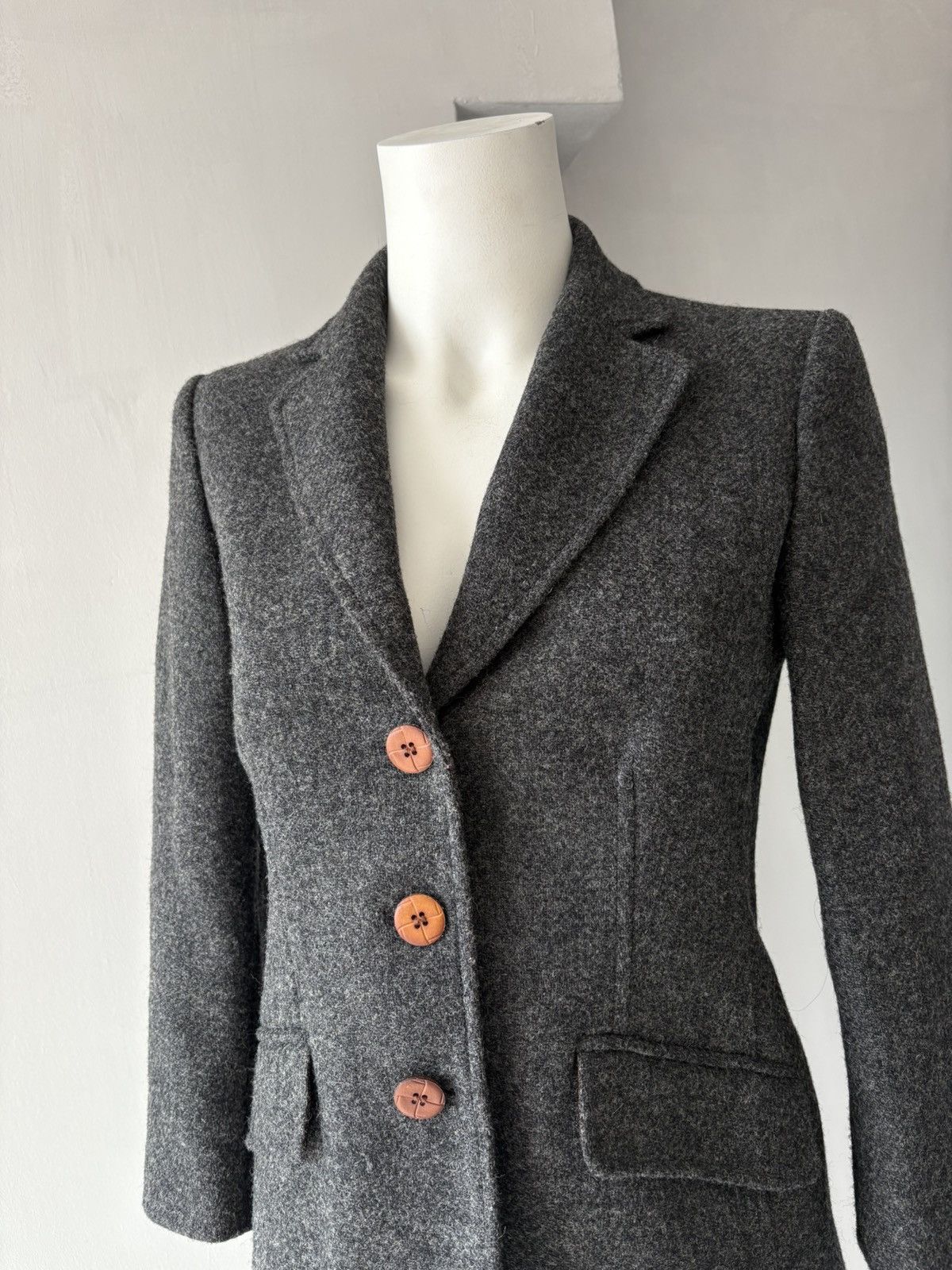 Elisabetta Franchi Elizabeth Ascot wool blazer Size S / US 4 / IT 40 - 4 Thumbnail