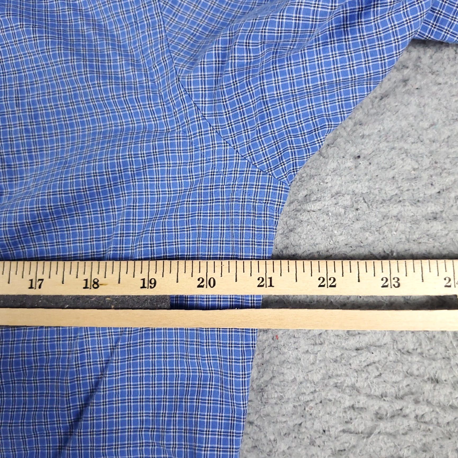 Ralph Lauren Ralph Lauren Shirt Mens Small Blue Plaid Button-Up Long Sleeve Cotton Casual Classic Preppy Mens Size US S / EU 44-46 / 1 - 5 Thumbnail