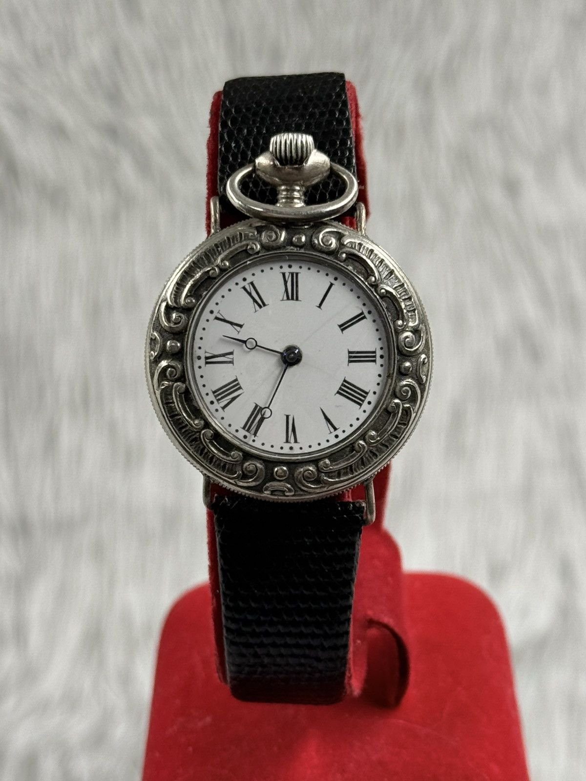 Vintage Vintage Apapt Sterling Silver Pocket Manual Unisex Watch Size ONE SIZE - 5 Thumbnail