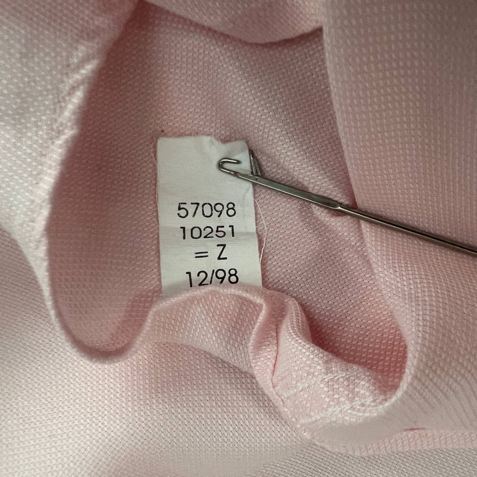 Tommy Hilfiger Vintage Tommy Hilfiger Pink Button Down Shirt 17.5/34-35 Size US XL / EU 56 / 4 - 7 Thumbnail