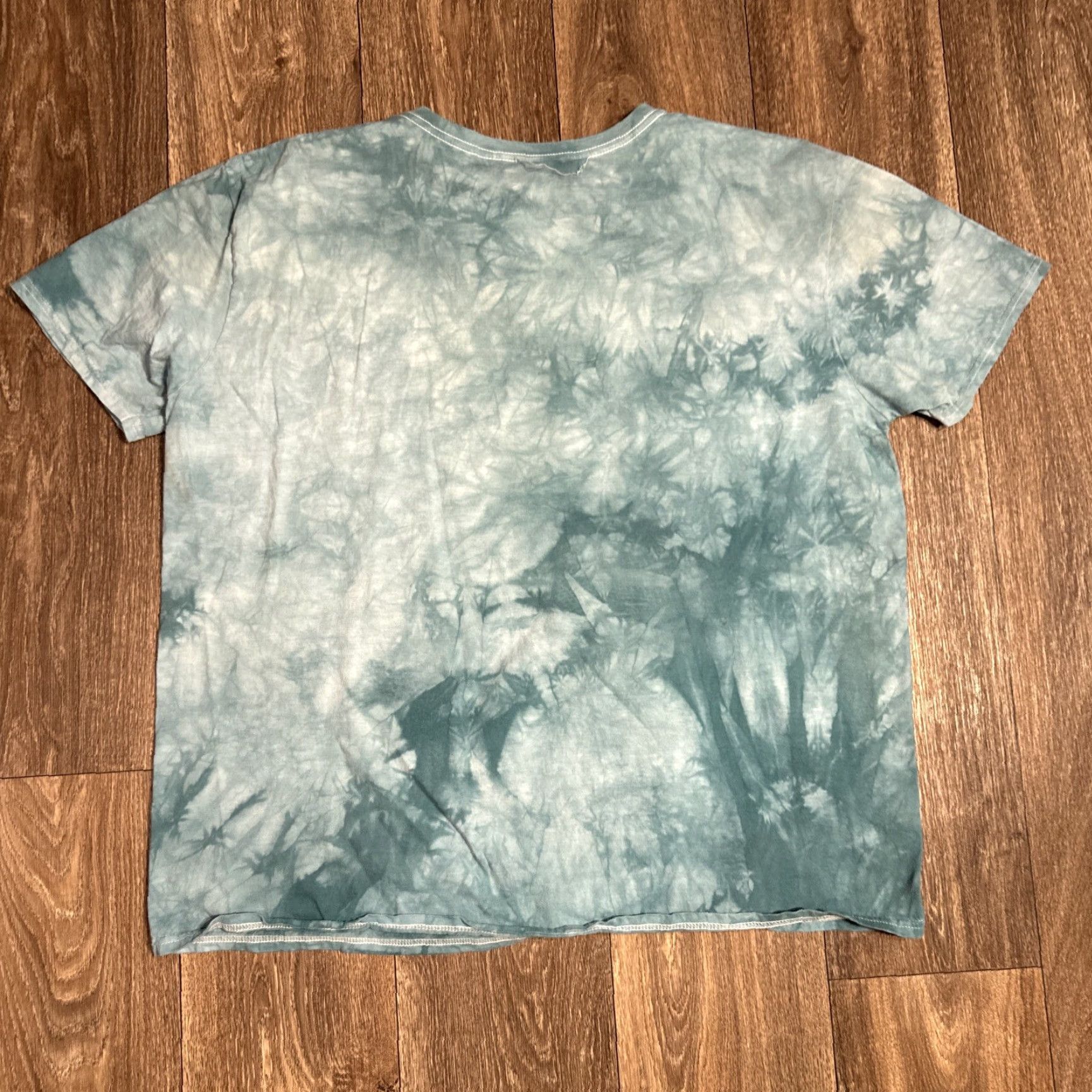 Vintage VINTAGE Howling Wolves Wolf Moon Tie Dye T-Shirt XL Unisex Adults Blue Nature 2007 XL Size US XL / EU 56 / 4 - 6 Thumbnail