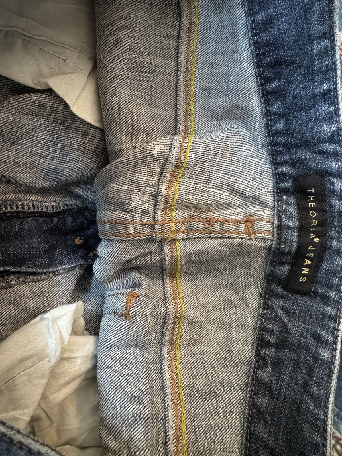 Designer × Japanese Brand 🔥 Flare X Theoria Jeans Size US 32 / EU 48 - 10 Thumbnail