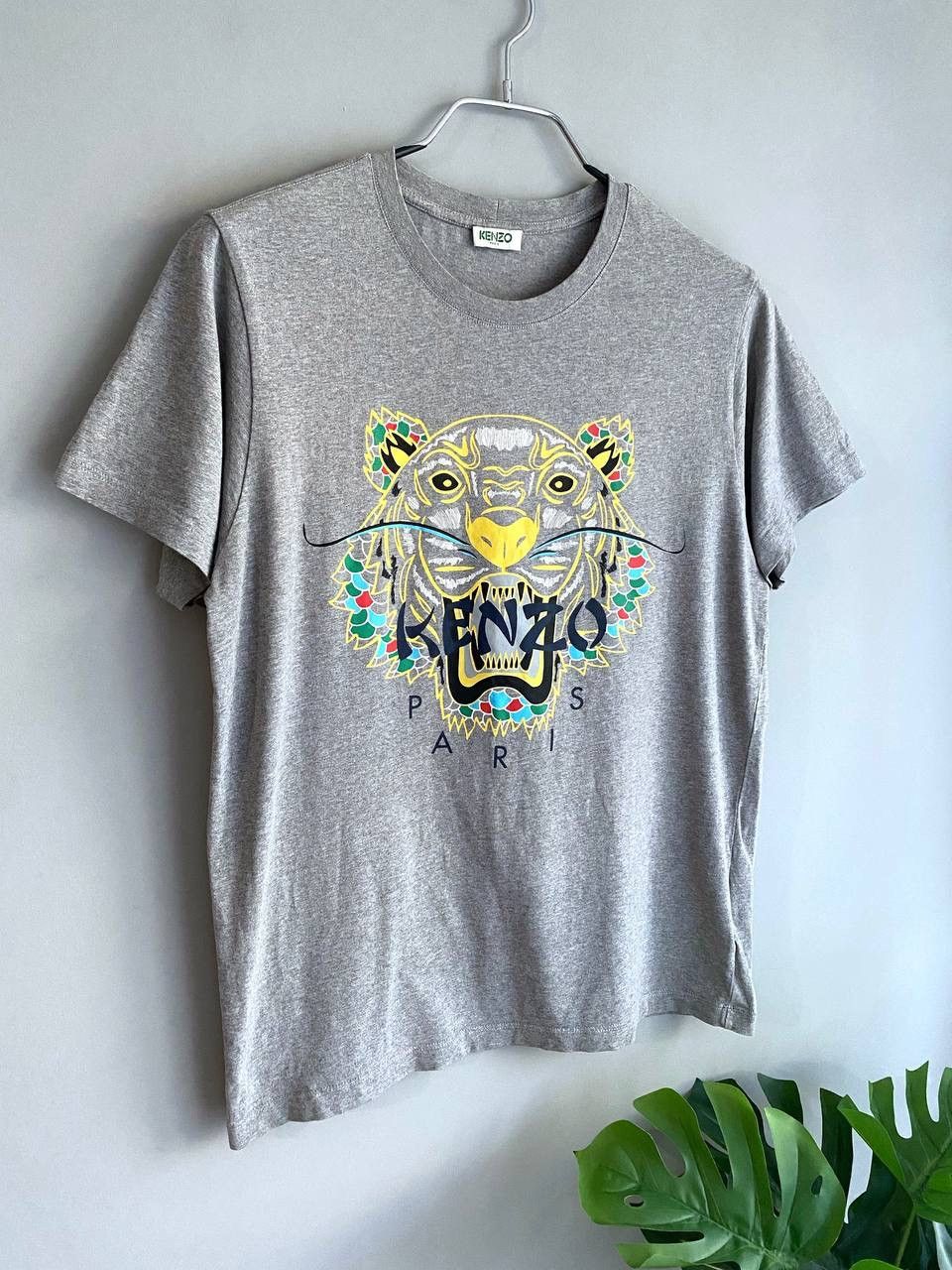Kenzo Kenzo Paris Tiger Logo Men's Grey T-Shirt, Size S Size US S / EU 44-46 / 1 - 2 Thumbnail