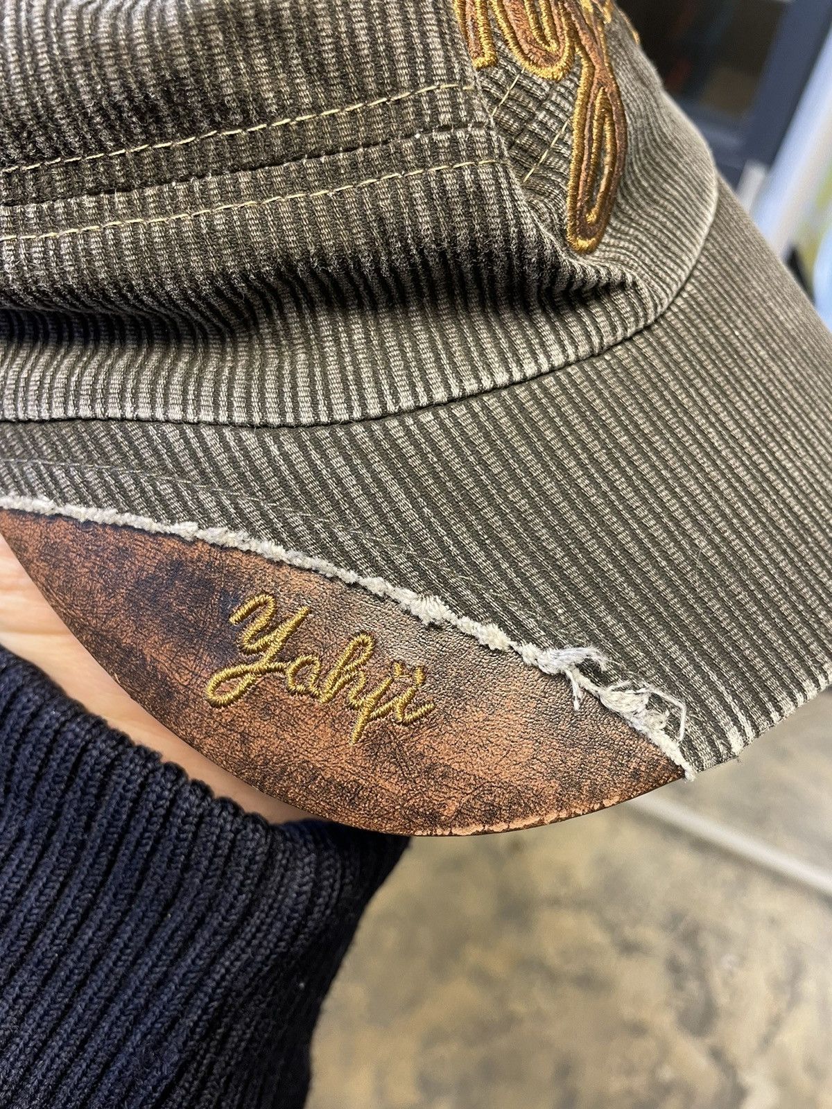 Yohji Yamamoto Yohji Yamamoto Y3 | Military Hat Size ONE SIZE - 4 Thumbnail