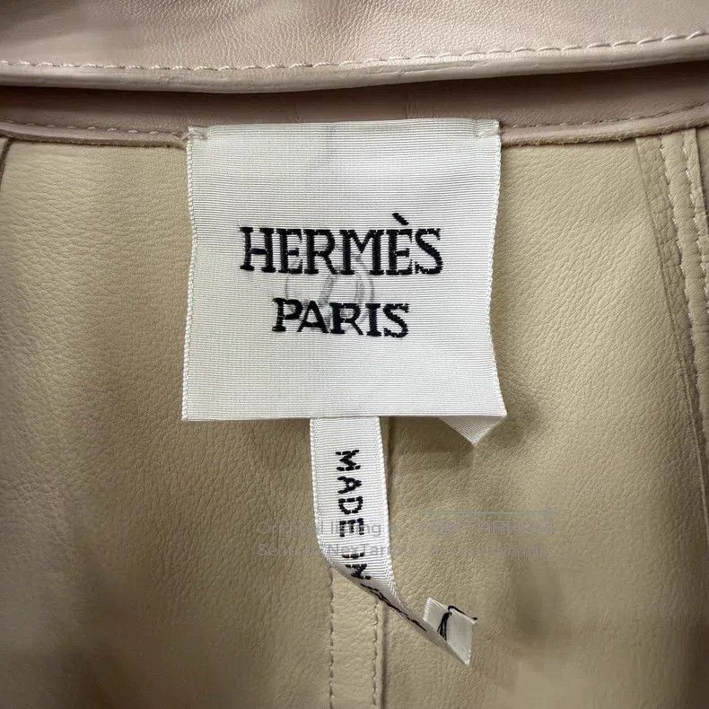 Hermes Hermes Mint Pink Sheepskin Fringe Cloak Jacket Size XXS / US 00 / IT 34 - 4 Thumbnail