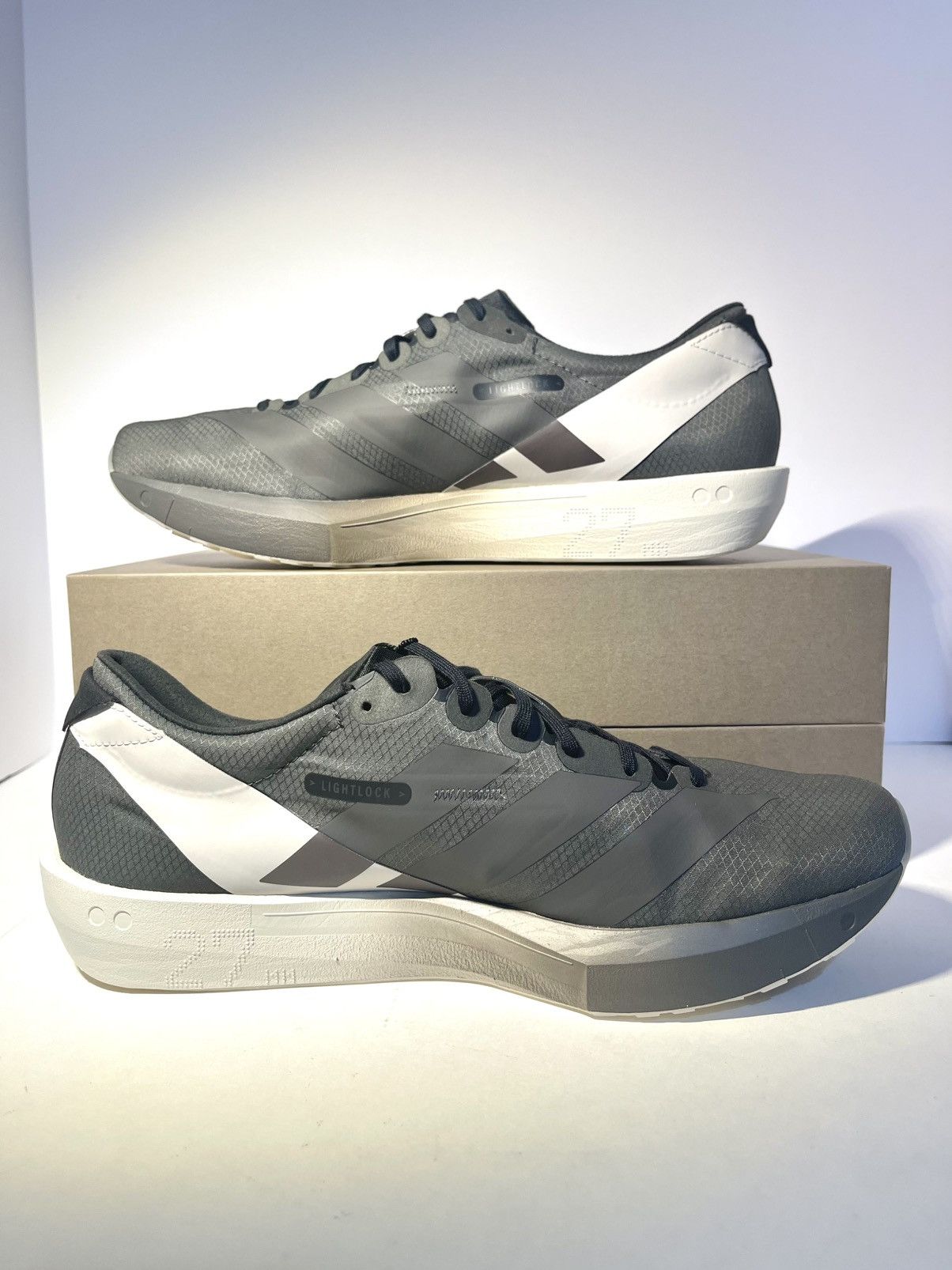Adidas × Y's Adidas Y3 Adizero Adios 9 Black Trainers by Yohji Yamamoto Size US 9 / EU 42 - 2 Thumbnail